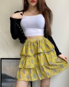 [made by cr5p] 로이3단프릴스커트-skirt