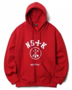 [NK] NSTK NARROW HOODIE RED (NK18A022H)