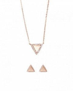 [SILVER925] Pure triangle necklace