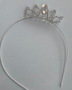 Crown hearband Accessories(크라운 큐빅 머리띠)
